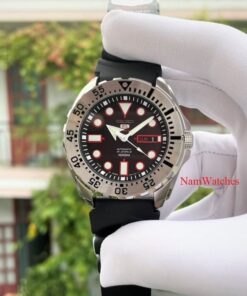 dong ho Seiko 5 Sports Silver Black Rubber - SRP601J1