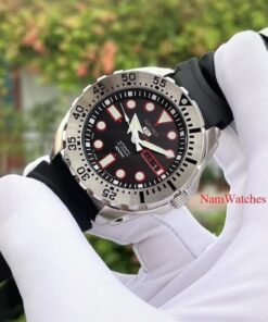 dong ho Seiko 5 Sports Silver Black Rubber - SRP601J1