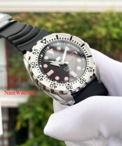 dong ho Seiko 5 Sports Silver Black Rubber - SRP601J1