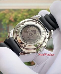 dong ho Seiko 5 Sports Silver Black Rubber - SRP601J1