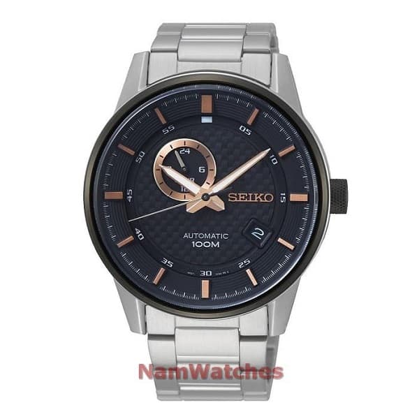 SSA389K1 dong ho Seiko Automatic Sport Black Demi Rose Gold - SSA389K1