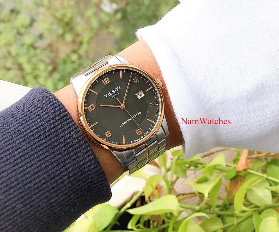 T0864072206700 (1) dong ho Tissot Luxury Black Demi Rose Gold - T086.407.22.067.00