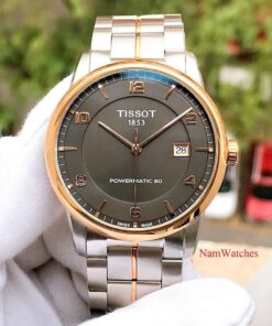 dong ho Tissot Luxury Black Demi Rose Gold - T086.407.22.067.00