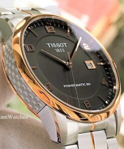 dong ho Tissot Luxury Black Demi Rose Gold - T086.407.22.067.00