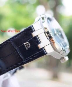 dong ho Maurice Lacroix Aikon Blue Leather - AI6008-SS001-430-1