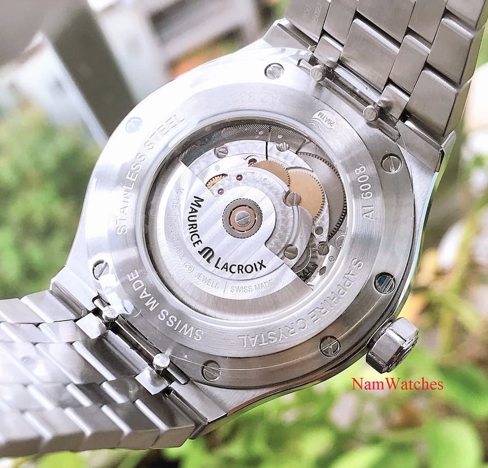 AI6008-SS002-130-1 (8) dong ho Maurice Lacroix Aikon White Steel - AI6008-SS002-130-1