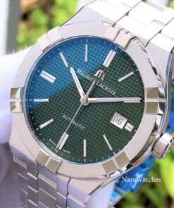dong ho Maurice Lacroix Aikon Green Steel - AI6008-SS002-630-1
