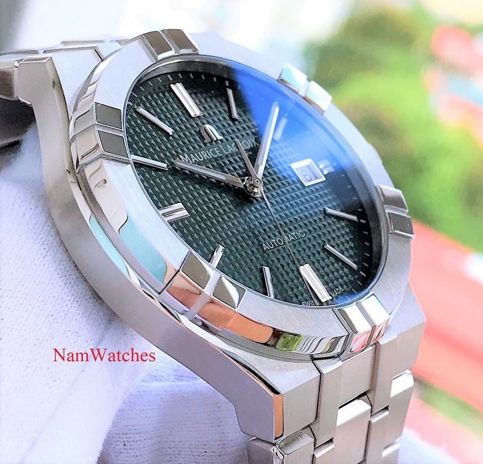 AI6008-SS002-630-1 (5) dong ho Maurice Lacroix Aikon Green Steel - AI6008-SS002-630-1