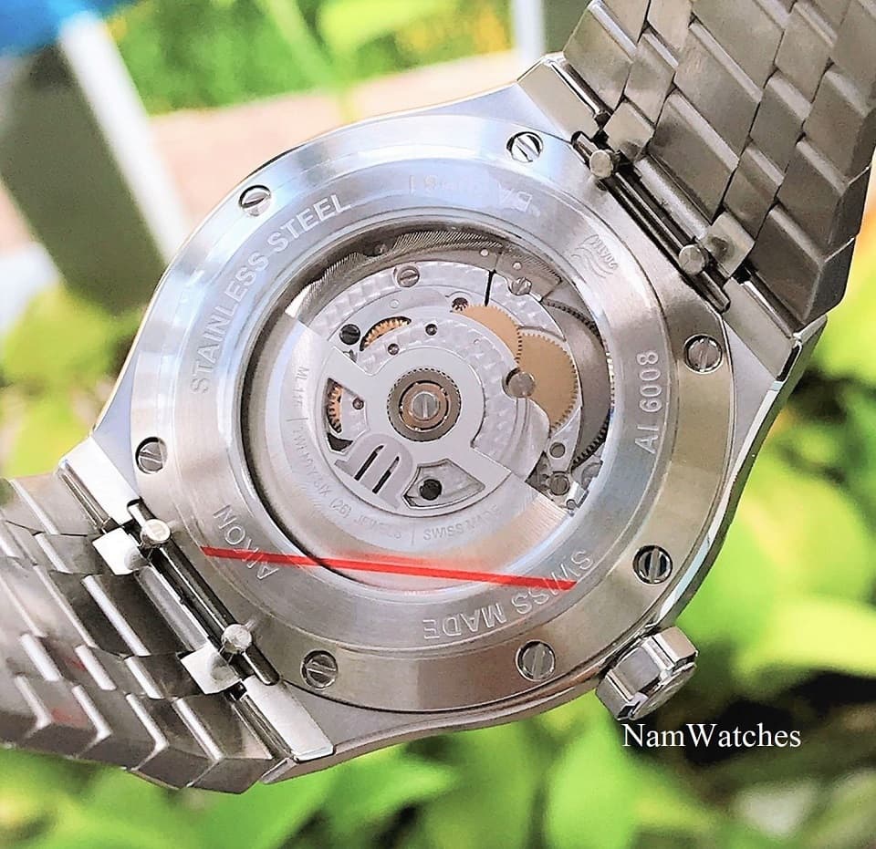 AI6008-SS002-630-1 (7) dong ho Maurice Lacroix Aikon Green Steel - AI6008-SS002-630-1