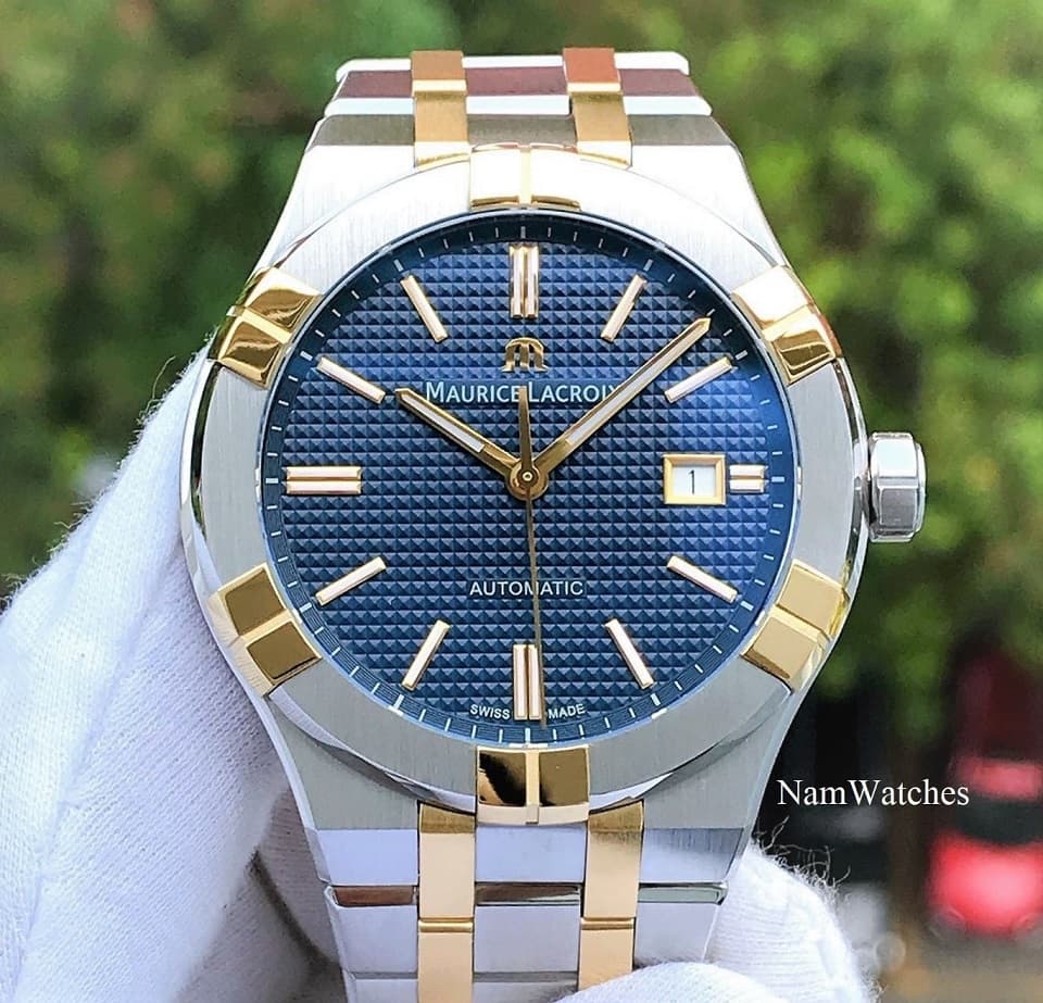 AI6008-SY013-432-1 (9) dong ho Maurice Lacroix Aikon Blue Demi Gold - AI6008-SY013-432-1
