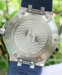 dong ho Maurice Lacroix Aikon Venturer Blue Rubber - AI6058-SS001-430-1