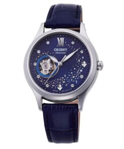 dong ho Orient Blue Moon Blue Leather - RA-AG0018L10B