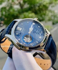 dong ho Orient Blue Moon Blue Leather - RA-AG0018L10B