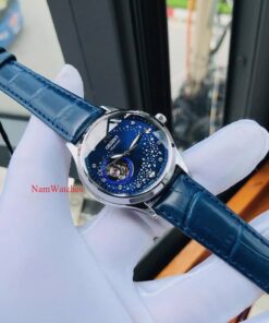 dong ho Orient Blue Moon Blue Leather - RA-AG0018L10B