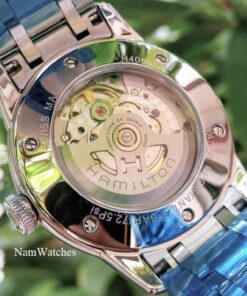 dong ho Hamilton Railroad Black Steel - H40555131