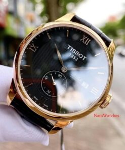 dong ho Tissot Le Locle Petite Seconde Rose Gold Leather - T006.428.36.058.01