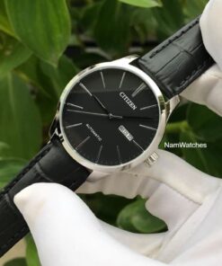 dong ho Citizen Automatic Classic Black Leather - NH8350-08E